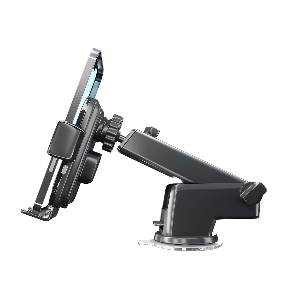 3MK Drive & Charge Wireless KFZ-Halterung | 15W | Automatische Klemmen | Schwarz