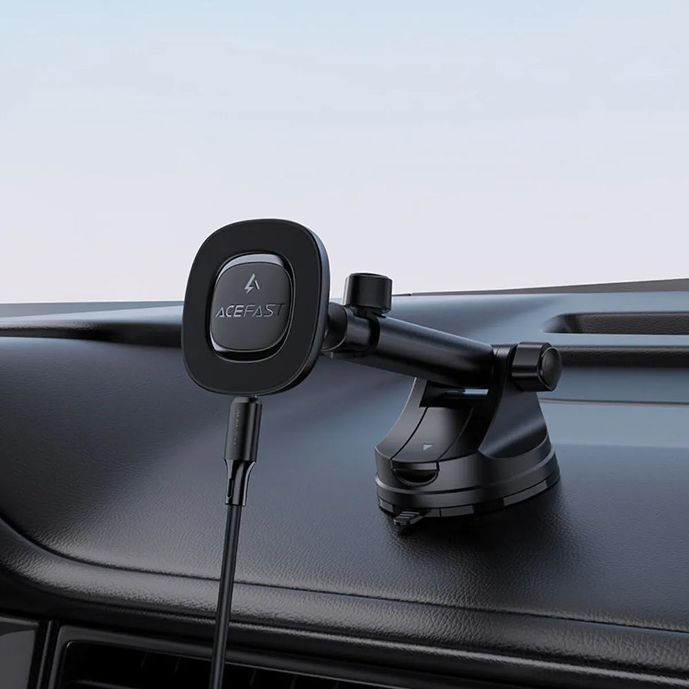 Auto Wireless Ladegerät Acefast D47, 15W, 1.67A, Schwarz