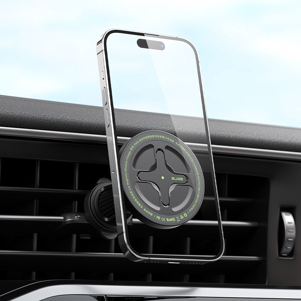 Auto Wireless-Ladegerät Blueo Ape Legend, 15W, 1.67A, Schwarz