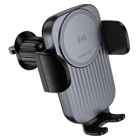 Auto Wireless-Ladegerät Borofone BH221 Path, 15W, 1.67A, Schwarz