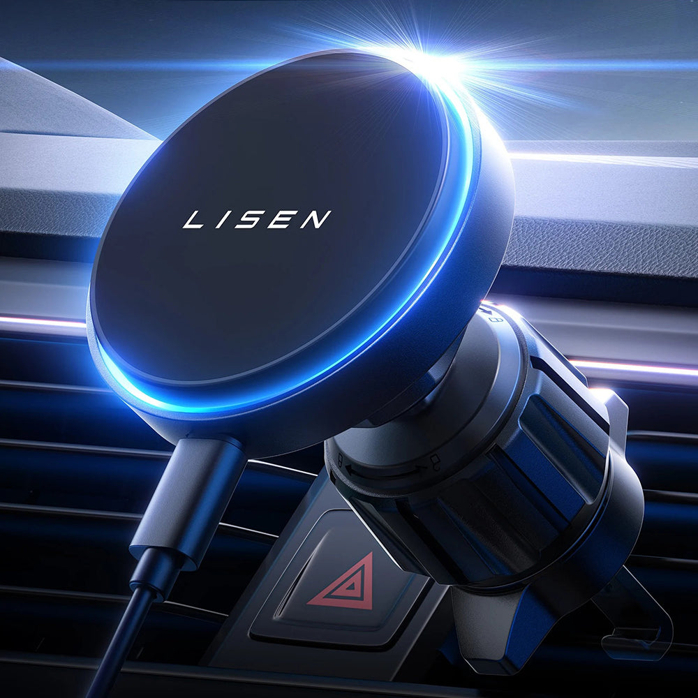 Auto Wireless Ladegerät Lisen, 15W, 1.67A, Schwarz YL0223070007