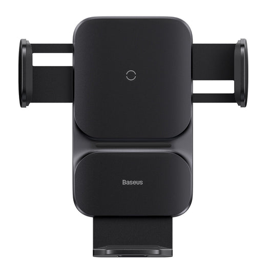 Baseus Wisdom Kabelloses Autoladegerät, 15W, 1,67A, Schwarz CGZXX000001