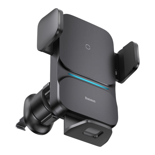 Baseus Wisdom Kabelloses Autoladegerät, 15W, 1,67A, Schwarz CGZXX000001