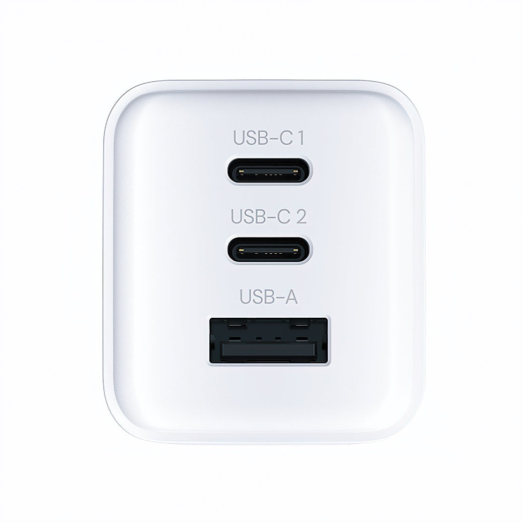 Netzladegerät Allity. ATC-01-65WACC Fast, 65W, 3.25A, 1 x USB-A - 2 x USB-C, Weiß