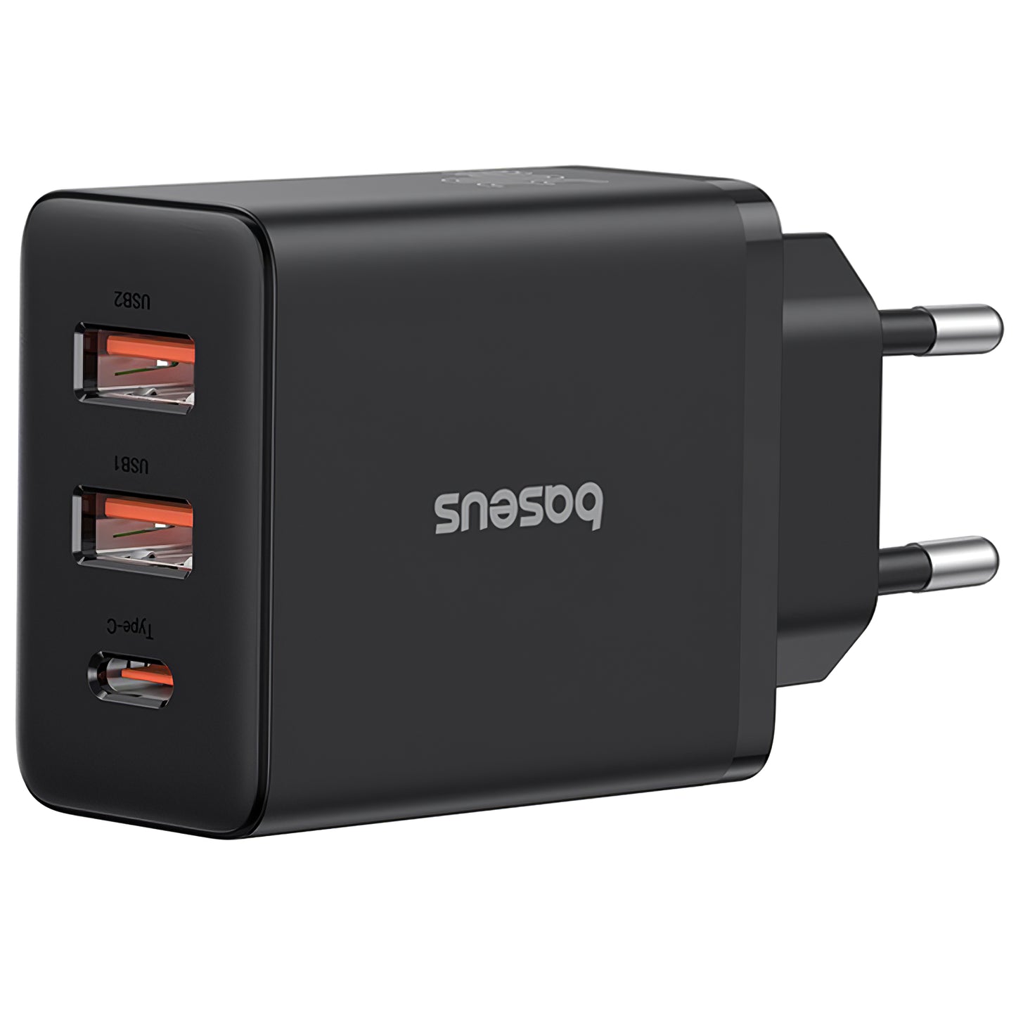 Netzwerk-Ladegerät Baseus Cube, 30W, 3A, 1 x USB-C - 2 x USB-A, Schwarz P10111402113113-00