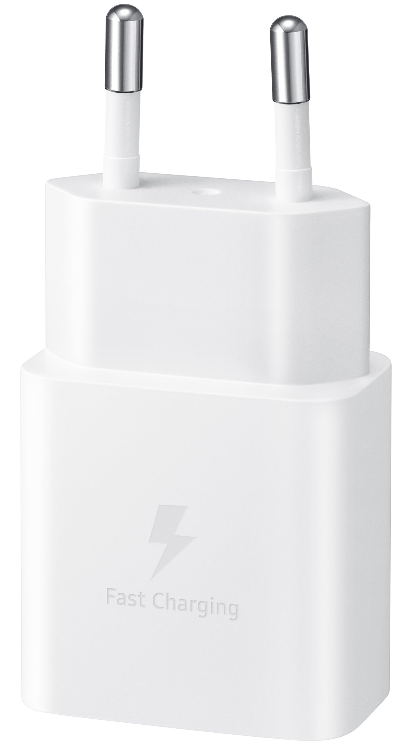 Samsung Network Charger with USB-C Cable, 15W, 2A, 1 x USB-C, White EP-T1510XWEGEU
