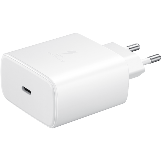 Samsung EP-TA845 + DW767JWE, 45W, 4.05A, 1 x USB-C, 1 x USB-C, White GP-PTU020SOFWQ