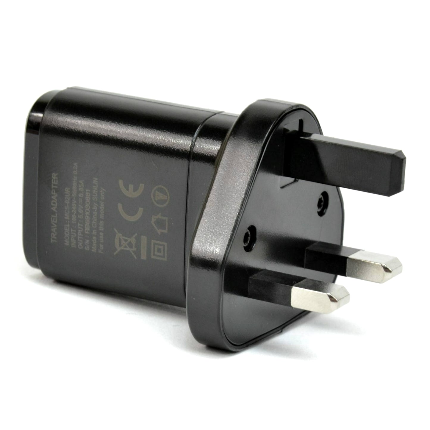 LG UK Netzladegerät, 4,25W, 0,85A, 1 x USB-A, Schwarz MCS-02UR