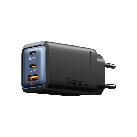 McDodo CH-0970 Gana Mini Network Charger, 67W, 3A, 1 x USB-A - 2 x USB-C, Black