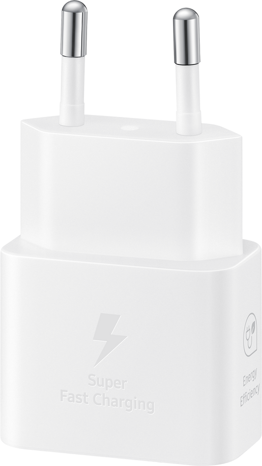 Samsung Netzwerk-Ladegerät, 25W, 3A, 1 x USB-C, Weiß EP-T2510NWEGEU
