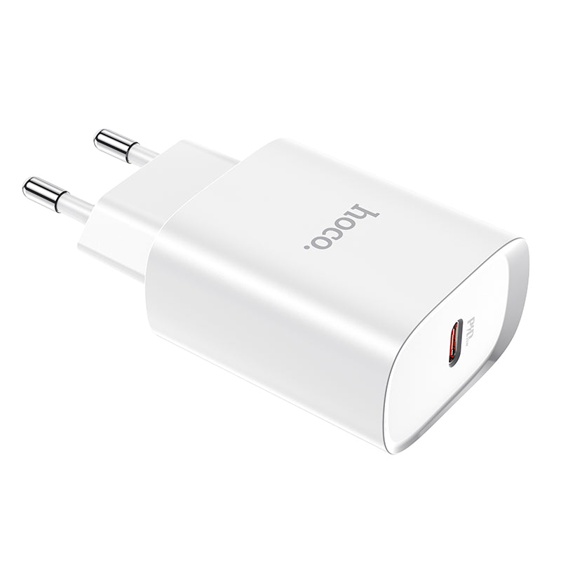 Netzwerk-Ladegerät HOCO N14, 20W, 3A, 1 x USB-C, Weiß