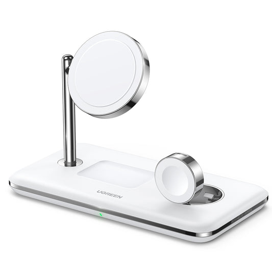 UGREEN CD278 3in1 Wireless Netzladegerät, 25W, 1.67A, Weiß