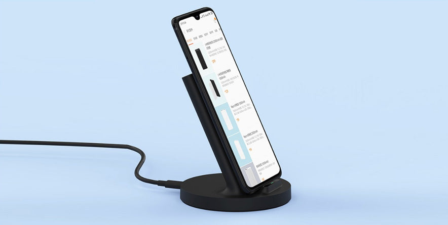 Xiaomi Mi Stand Wireless Network Charger, 20W, 1.8A, Schwarz GDS4145GL