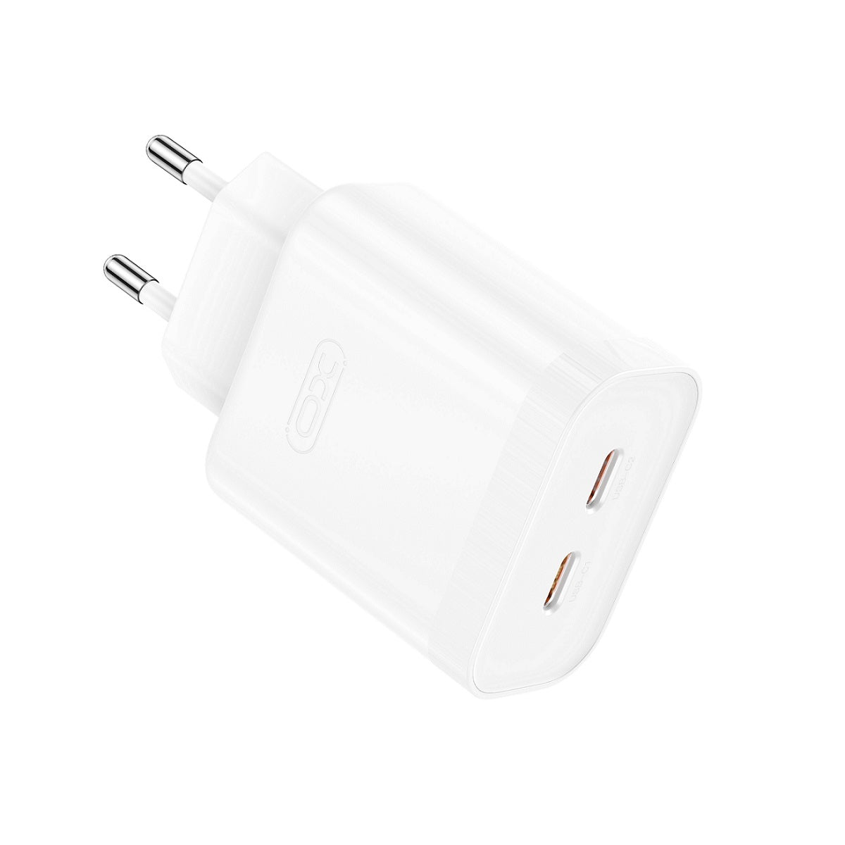 Netzwerk-Ladegerät XO Design L105, 35W, 3A, 2 x USB-C, Weiß