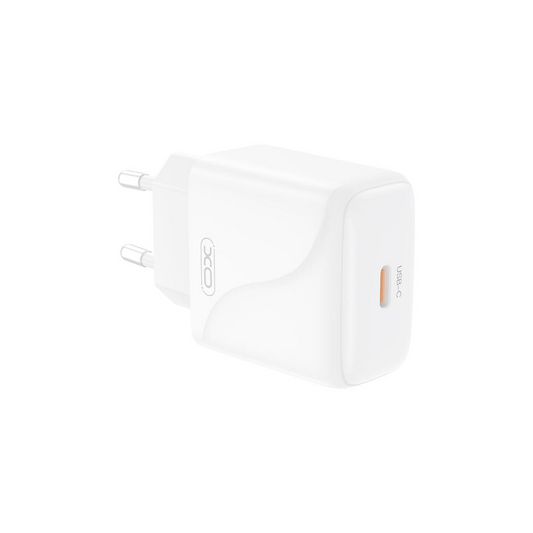 Netzladegerät XO Design L141, 20W, 3A, 1 x USB-C, Weiß
