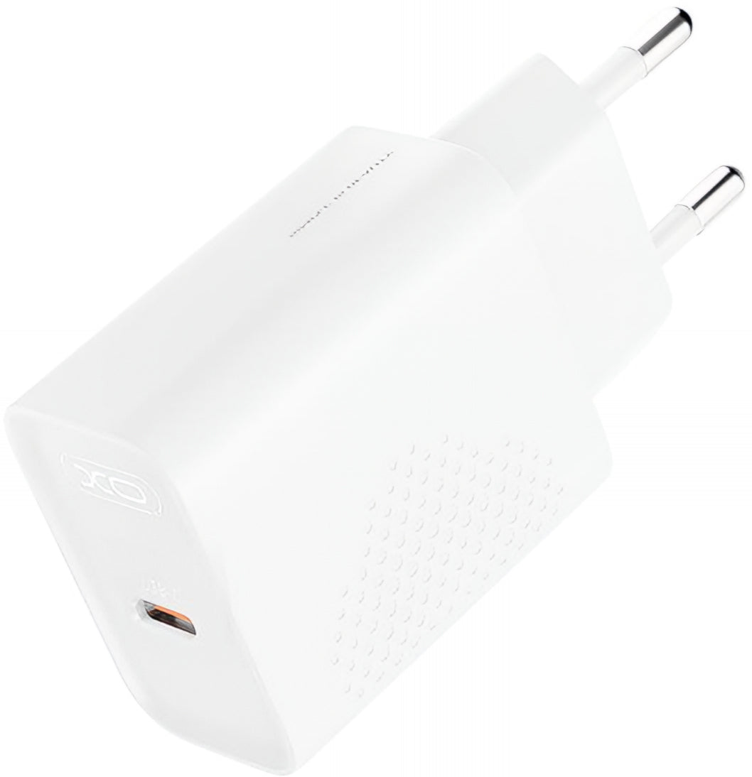 Netzladegerät XO Design L162, 30W, 3A, 1 x USB-C, Weiß