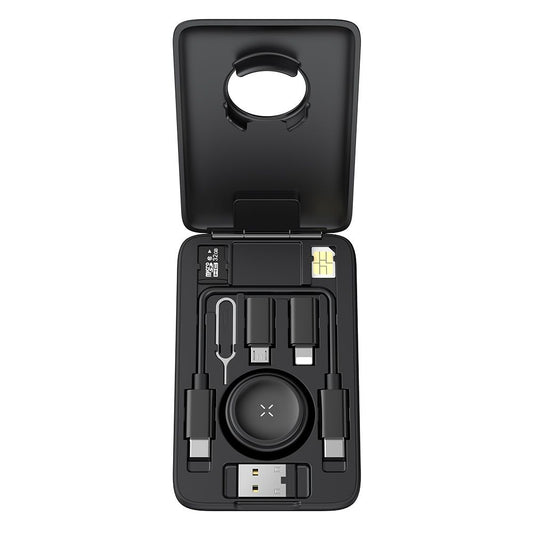 Drahtloses Ladegerät McDodo CH-2440 8in1 für Apple Watch Series, Schwarz