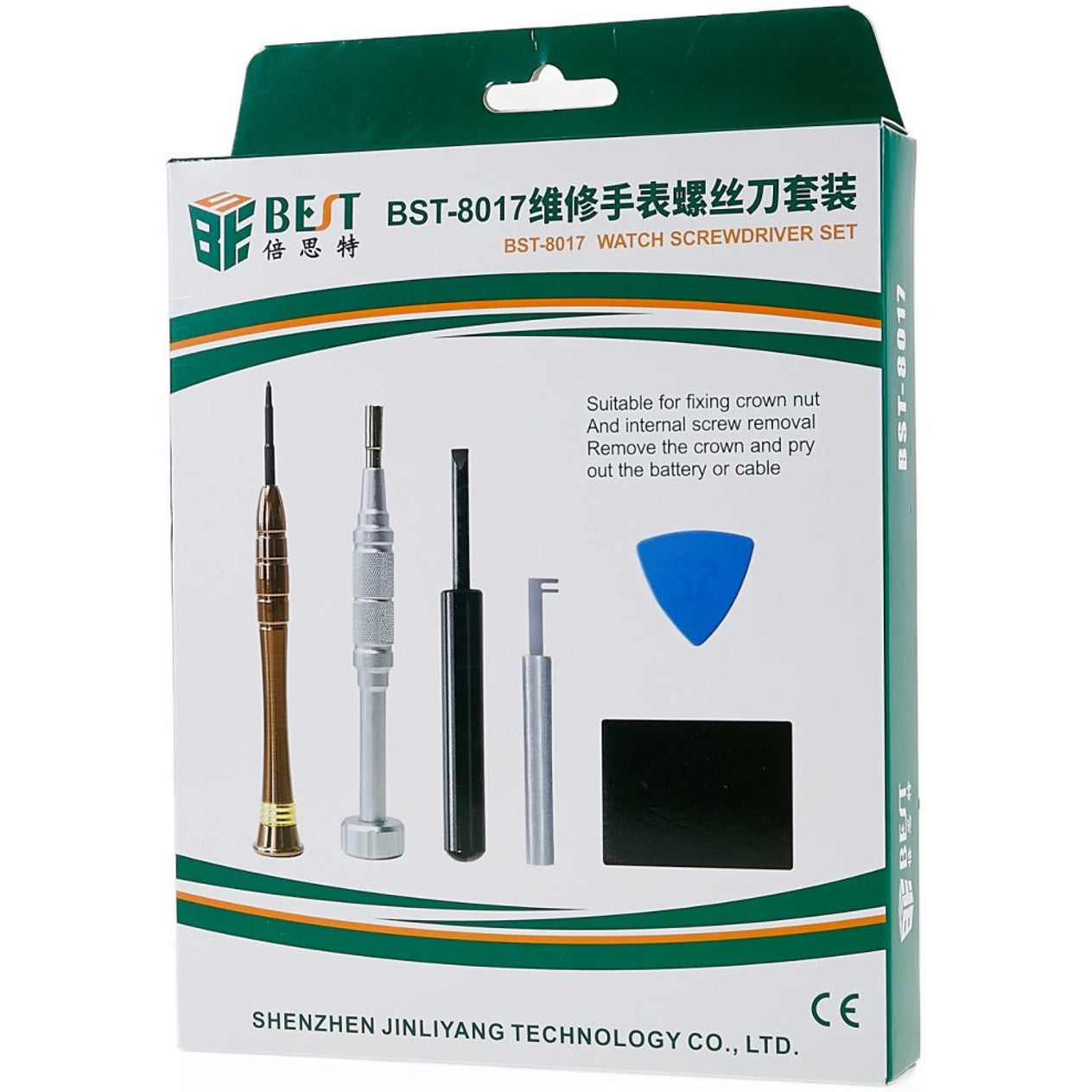 Best BST-8017 Uhrmacher-Werkzeug Set 6-in-1 | Reparatur-Werkzeug