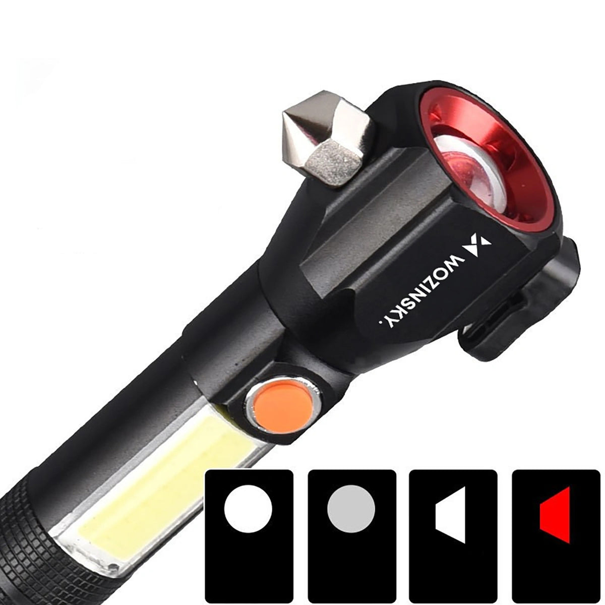 LED-Taschenlampe WZK WLR-31 3in1, 5W, 500lm