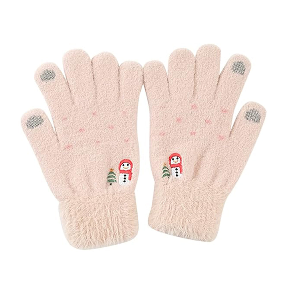 Damen-Touchscreen-Winterhandschuhe Techsuit ST0011, Größe 17cm, Beige