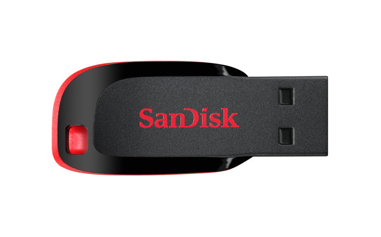 Externer USB-A Speicher SanDisk Cruzer Blade, 128Gb SDCZ50-128G-B35