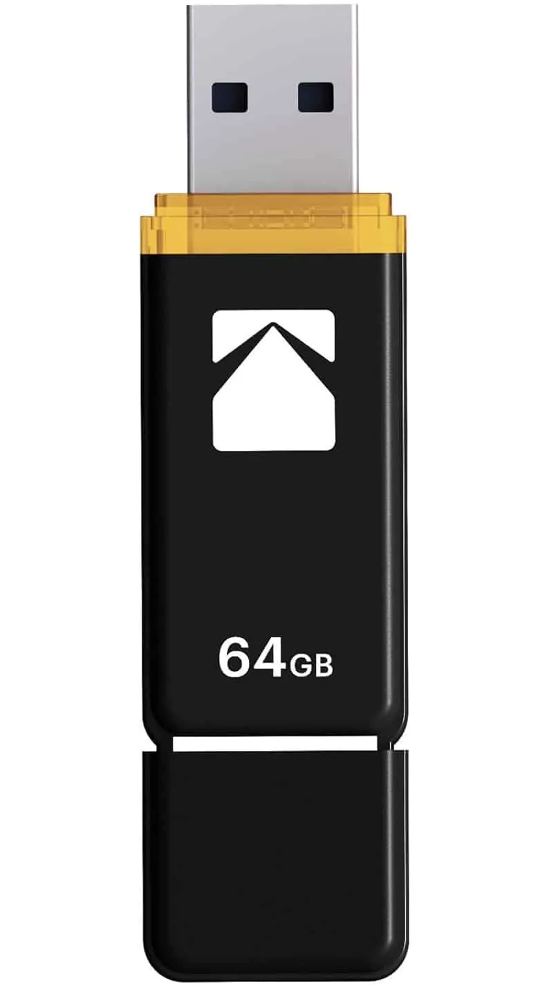 Externe Speicher USB-A 3.2 Kodak K103, 64Gb EKMMD64GK103