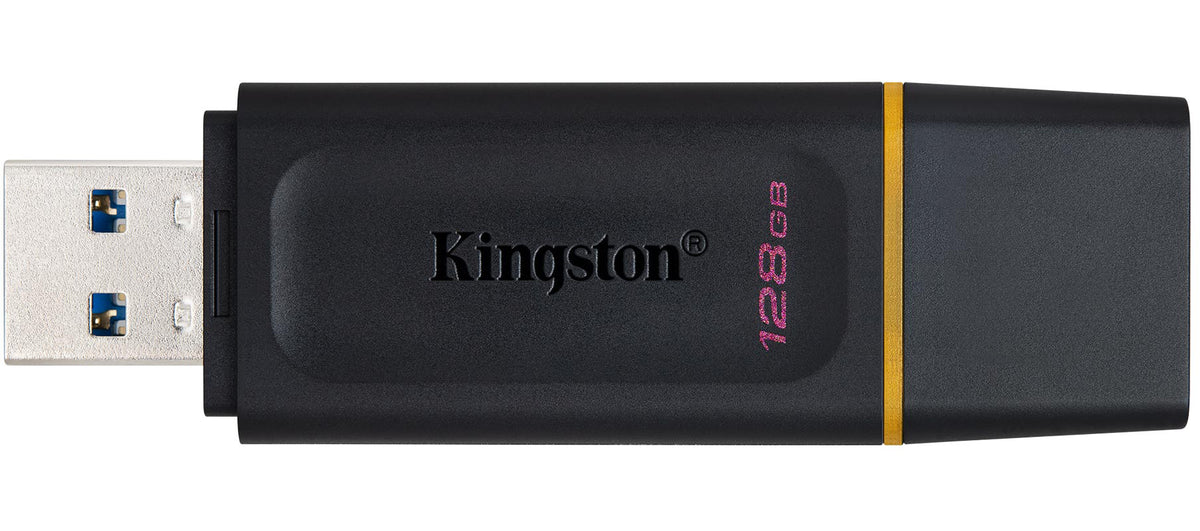 Kingston DT Exodia USB-A 3.2 Stick 128GB | Schwarz-Gelb | Speicher