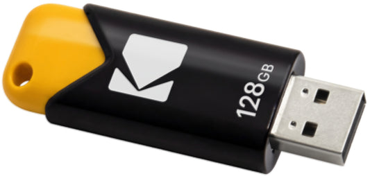 Externer Speicher USB-A 3.2 Kodak B110S Click Easy, 128Gb EKMMD128GB113S