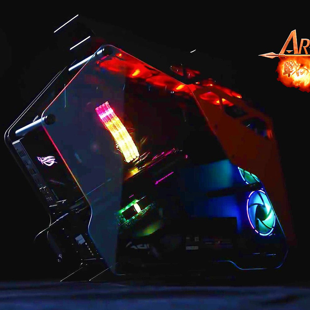 RAM-Speicher Dato Ares Armor, DDR4, RGB, 8GB, 3600Mhz, CL18, Schwarz AMRGB1G88G36K