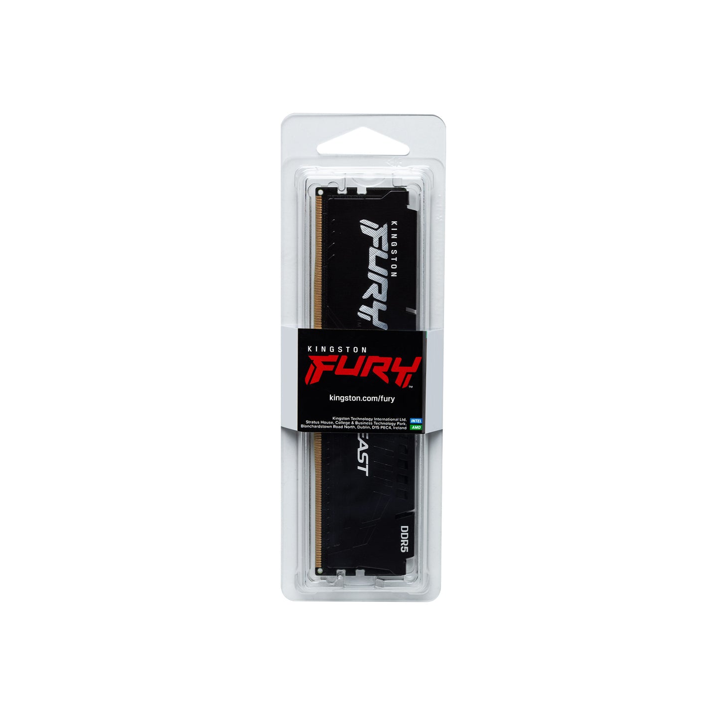 Kingston Fury Beast RAM-Speicher, DDR5, 8GB, 5600MHz KF556C40BB-8