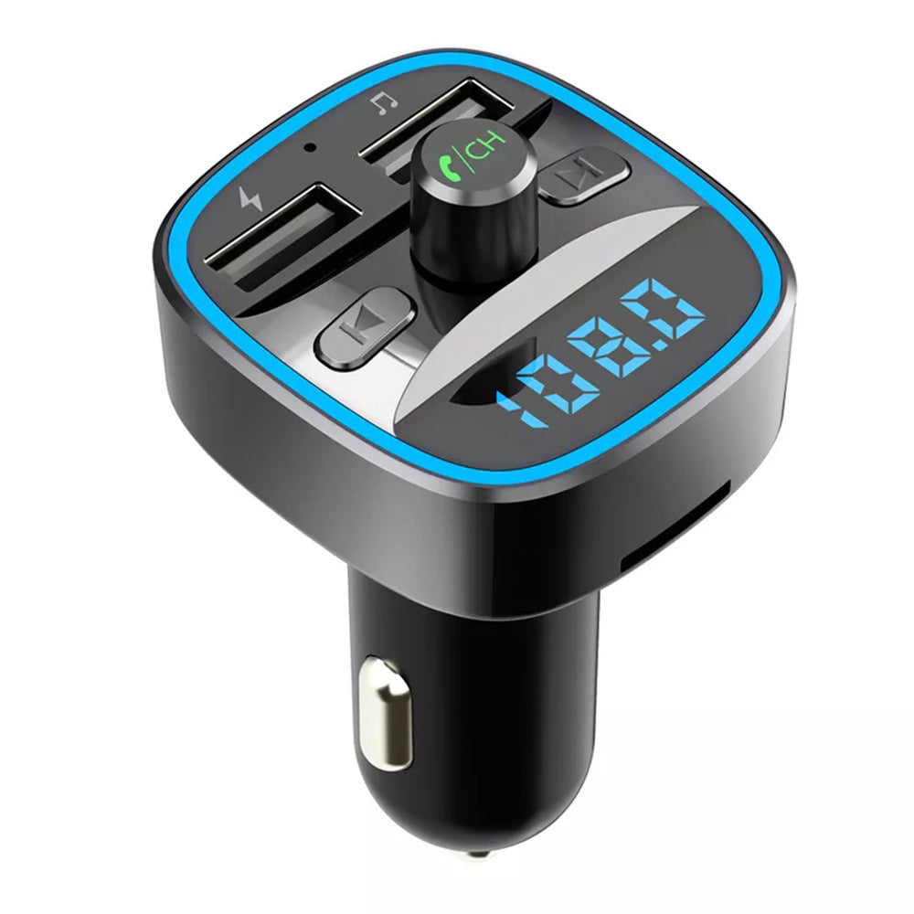 FM Bluetooth Modulator Techsuit JamLink, 2 x USB-A - 1 x microSD