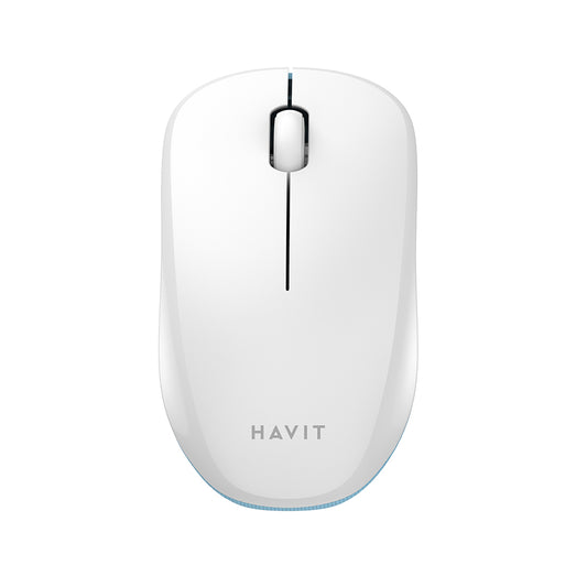 Wireless-Maus HAVIT MS66GT, 1200DPI, Weiß Blau
