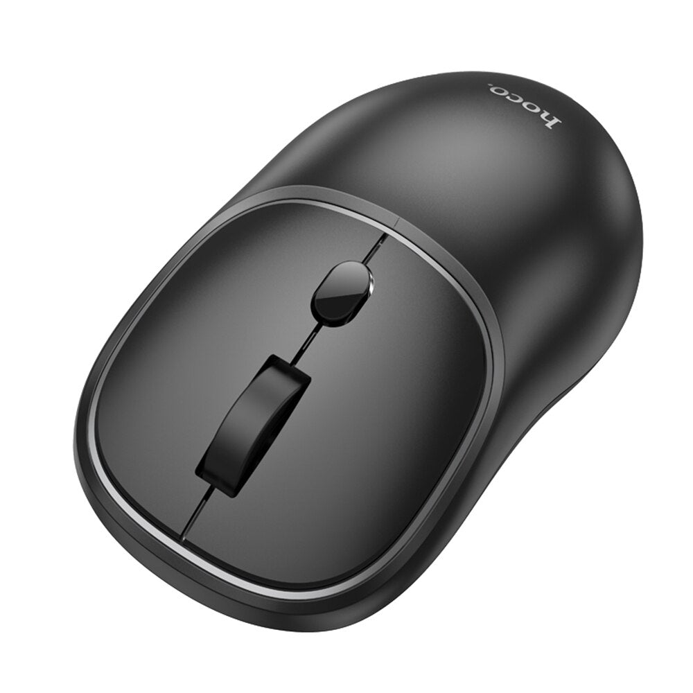 Drahtlose Maus HOCO GM25, 1600DPI, BT / Wi-Fi, Schwarz