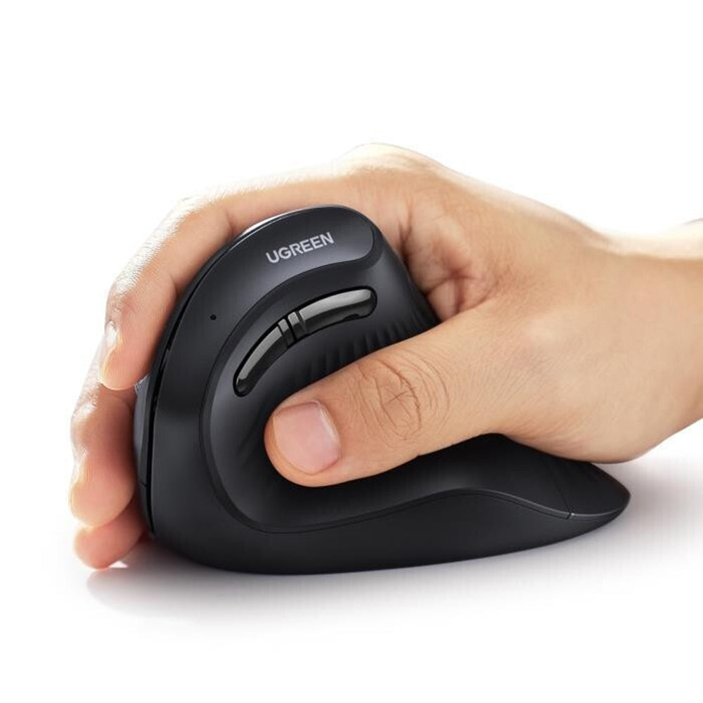 Wireless-Maus UGREEN MU008, 4000DPI, Schwarz