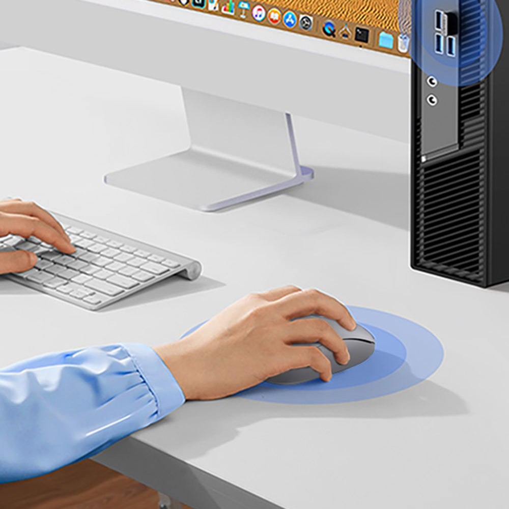 Wireless-Maus UGREEN MU105, 2400DPI, Grau