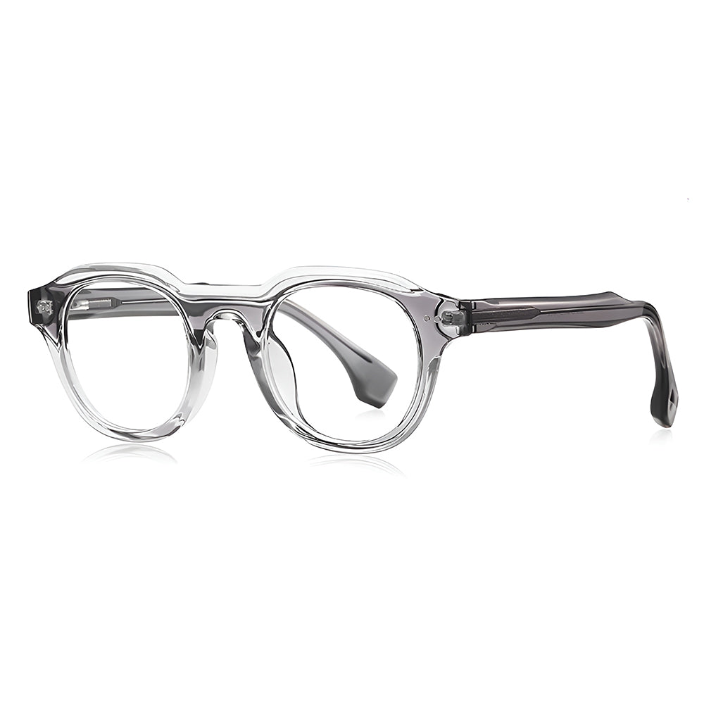 Techsuit LS088 Women's Computer Glasses, Anti-Blue Light, Gray Gradient
