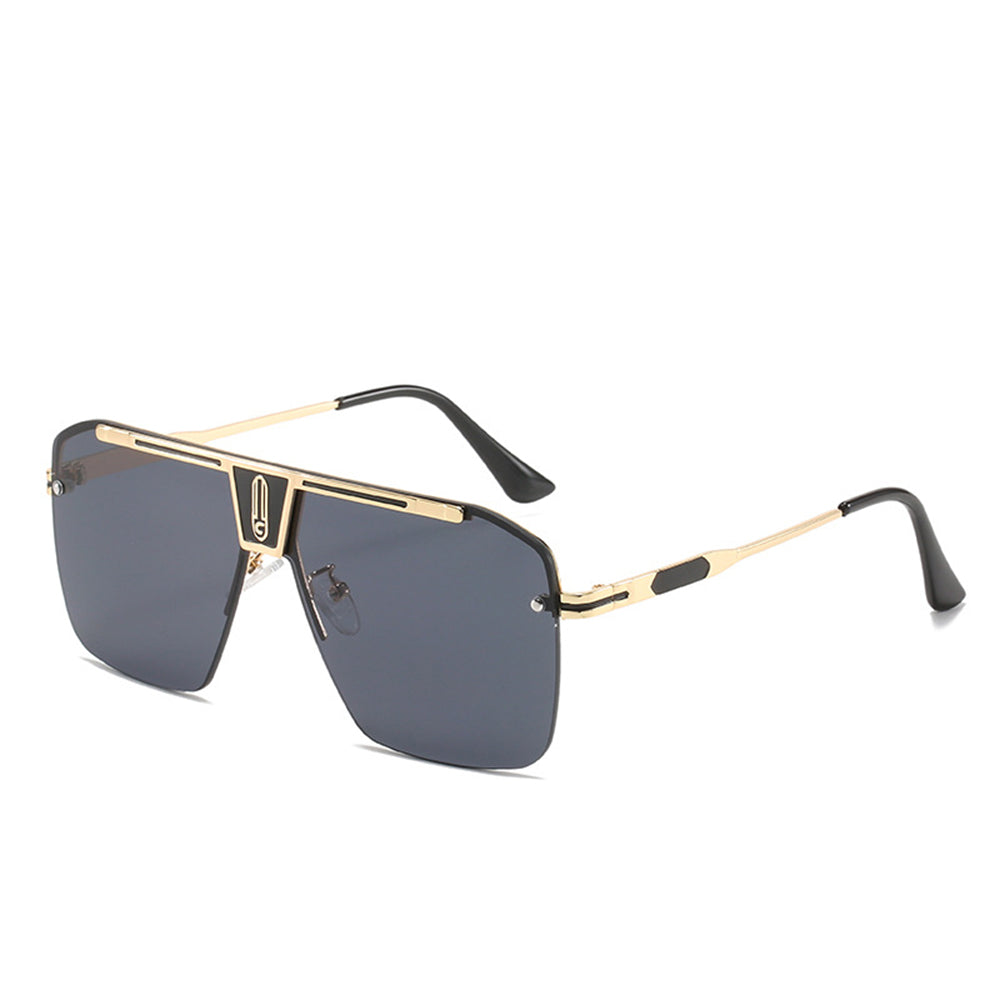 Herren-Sonnenbrille Techsuit 2576, Gold Schwarz Grau
