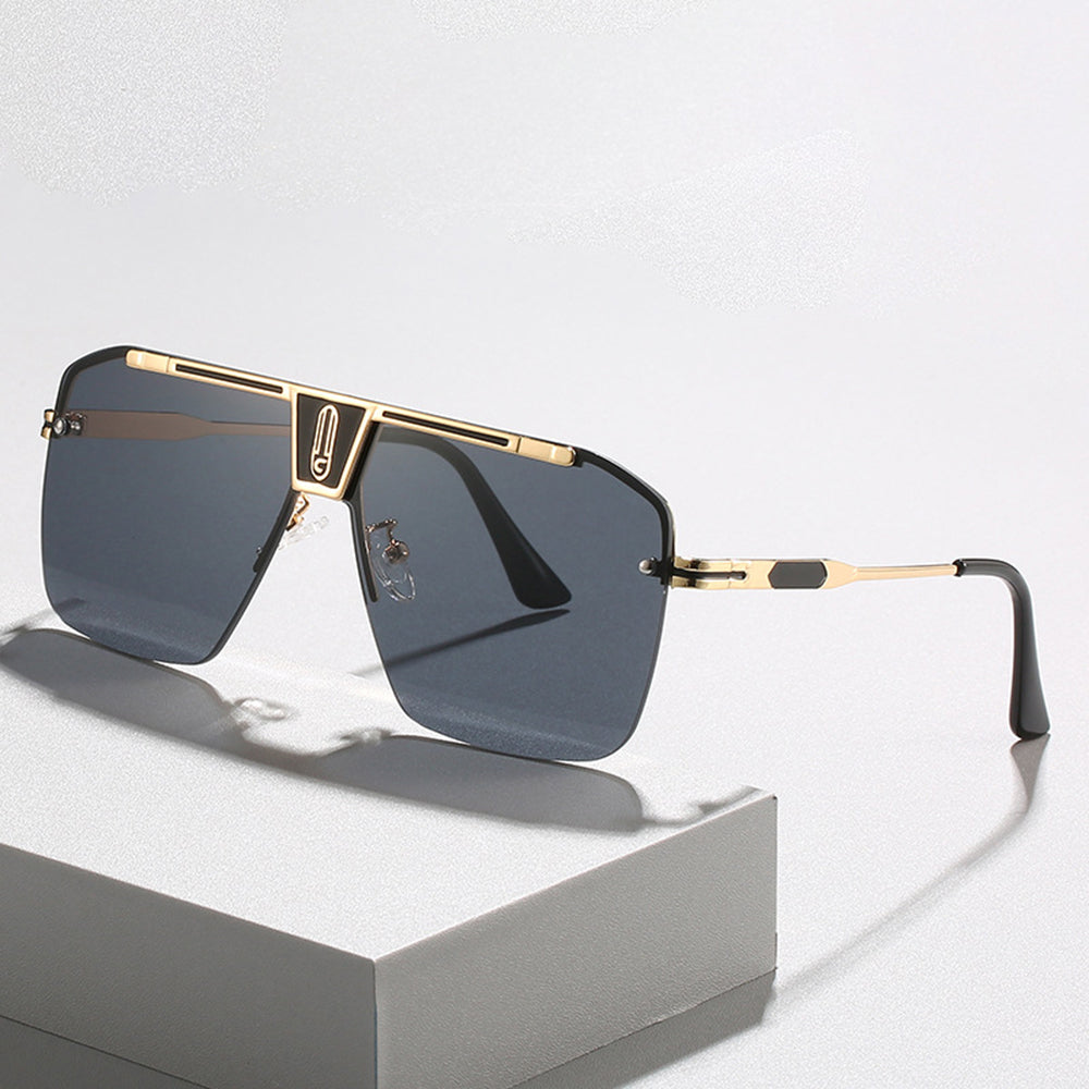 Herren-Sonnenbrille Techsuit 2576, Gold Schwarz Grau