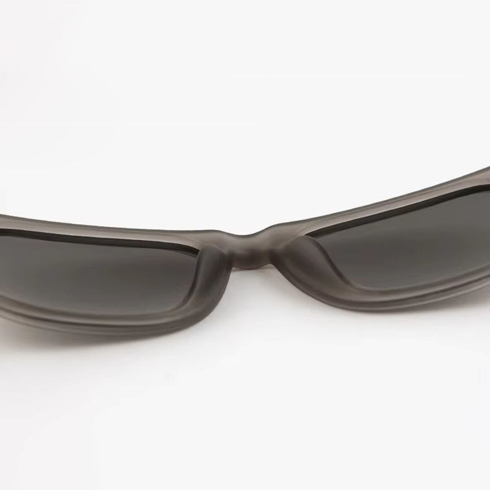Herren-Sonnenbrille Techsuit 8502, polarisiert, UV-Schutz, mattblau-grau