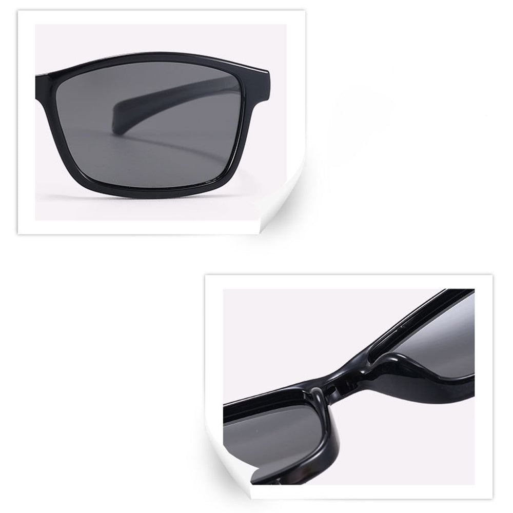 Techsuit Baby-Sonnenbrille 8260-C40, polarisiert, rot-schwarz