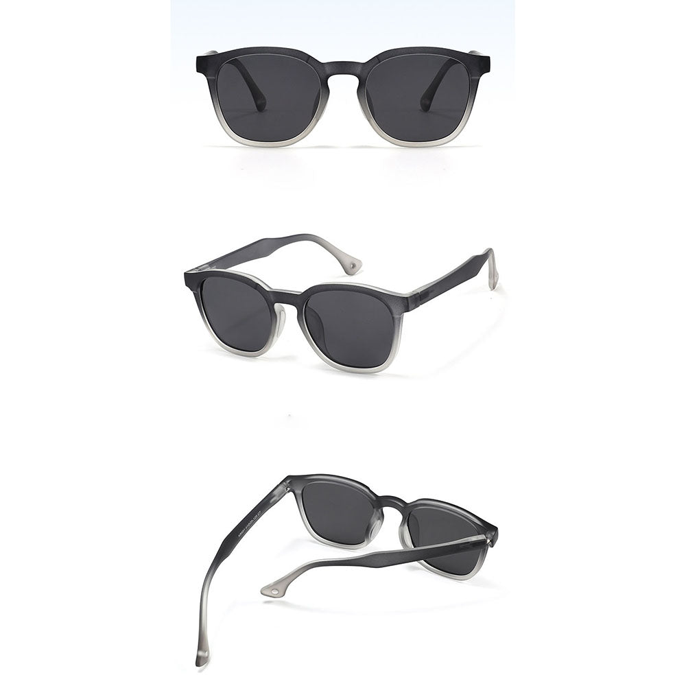 Techsuit 691 Kids Sunglasses, Polarized, UV Protection, Black Orange Gradient