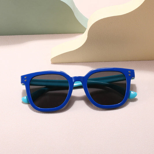 Techsuit Kinder Sonnenbrille 8351-C11, polarisiert, schwarz
