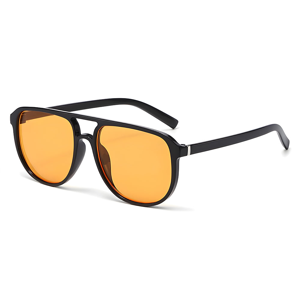 Damen-Sonnenbrille Techsuit 18266, Schwarz Orange