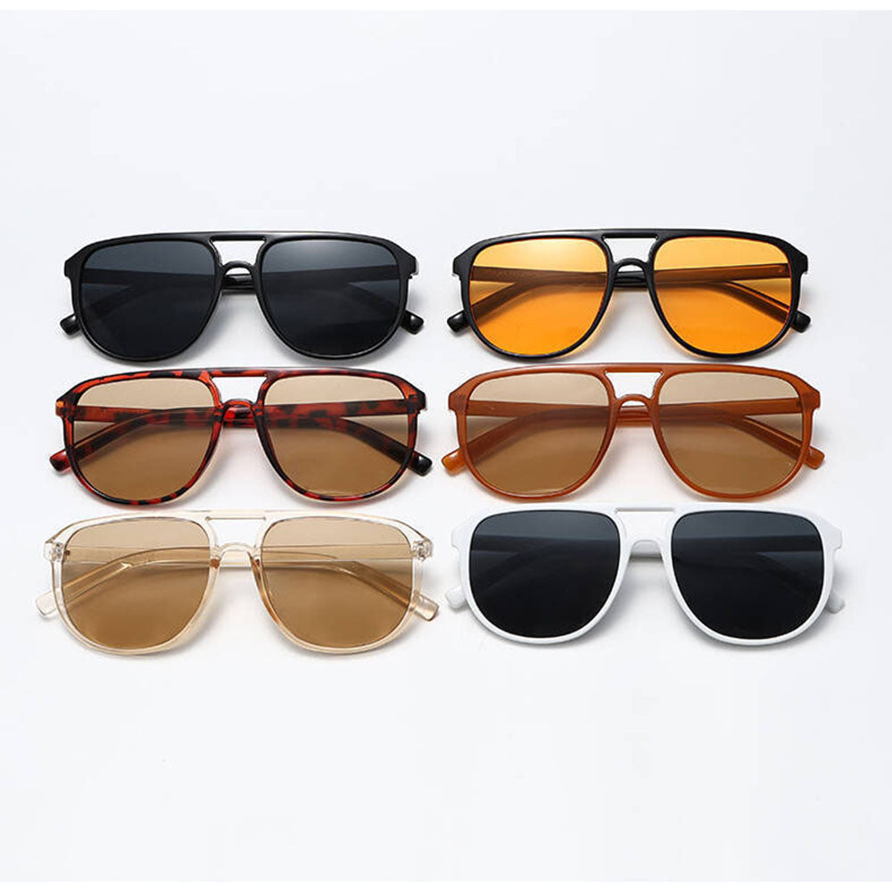 Damen-Sonnenbrille Techsuit 18266, Schwarz Orange