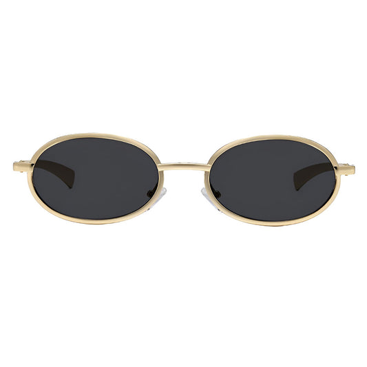Damen-Sonnenbrille Techsuit 3220, Gold Schwarz