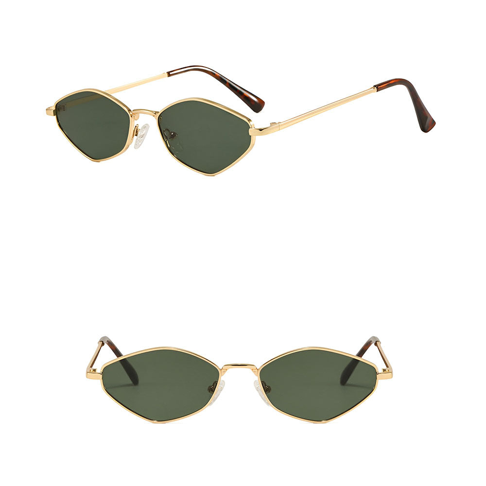 Damen-Sonnenbrille Techsuit 6206, Gold Grün