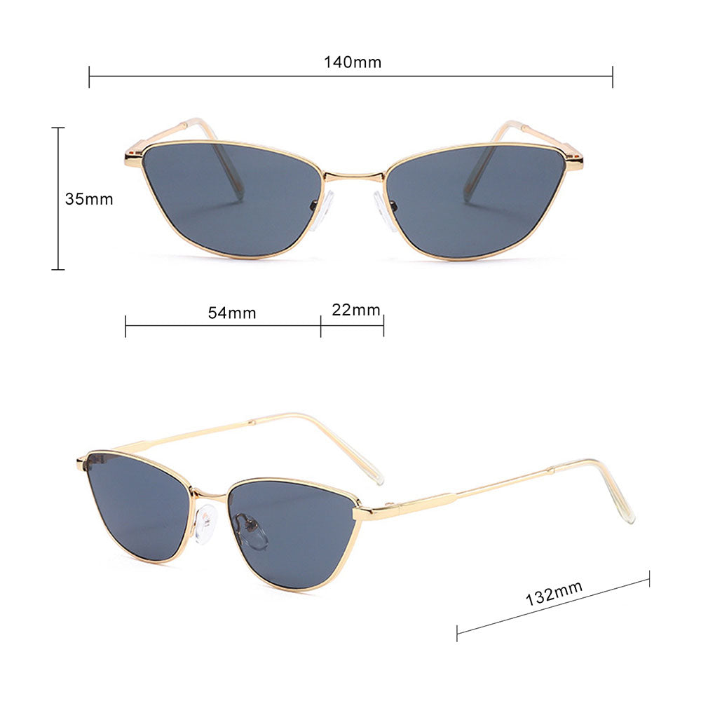 Damen-Sonnenbrille Techsuit 622, Schwarz
