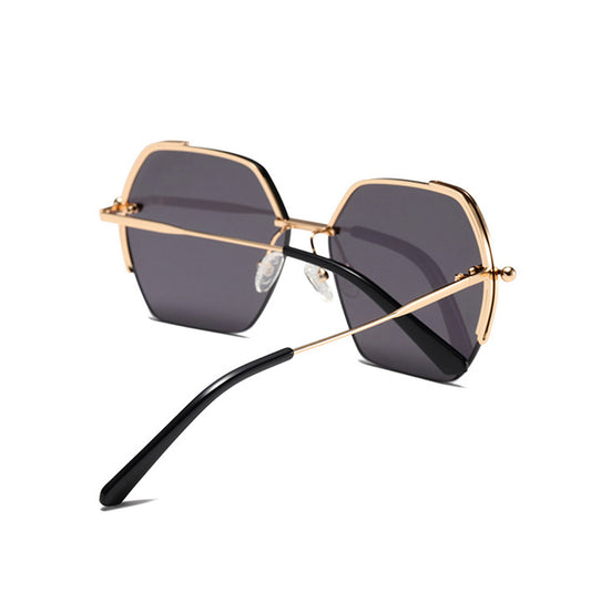 Damen-Sonnenbrille Techsuit 8561, Gold Grau