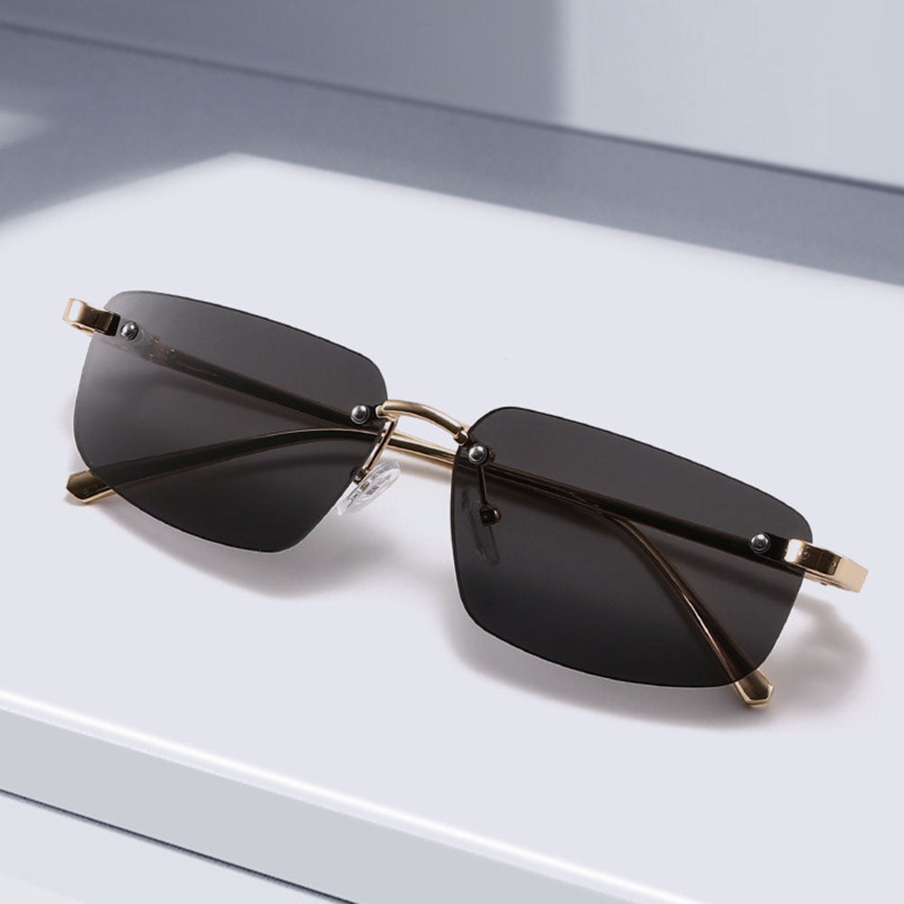 Unisex Techsuit Sonnenbrille S098, Gold Lila