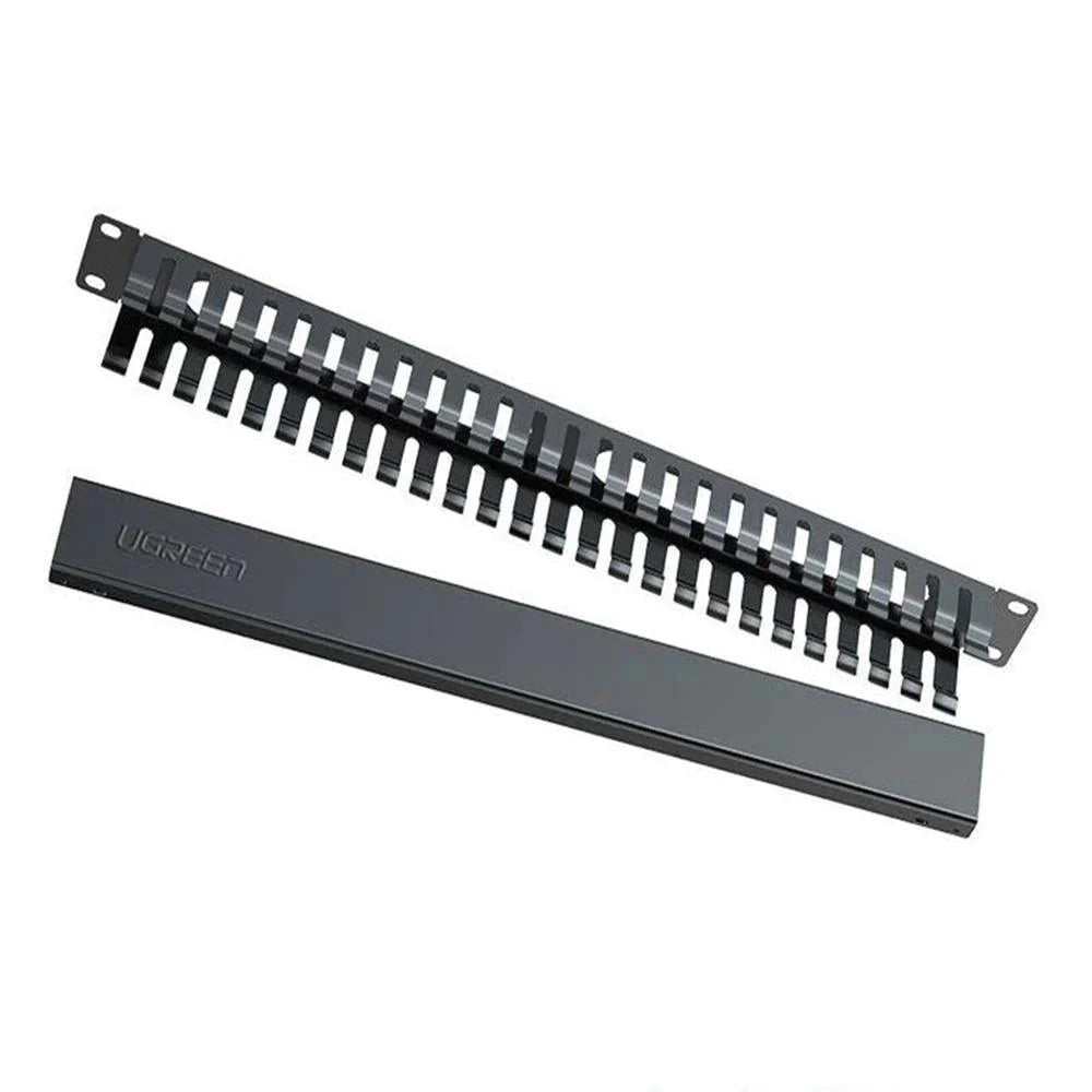UGREEN NW128 Kabelorganisator, 24 Löcher, Schwarz
